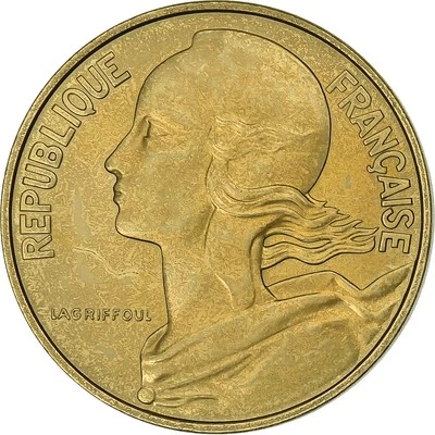 France, 10 Centimes, Marianne, 1975, MDP, série FDC, Cupro-Aluminium, FDC - Photo 1/2
