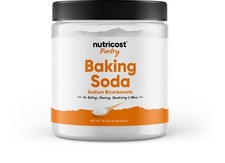 Nutricost Pantry Baking Soda 1 LB - For Baking, 16.01 Ounce Pack of 1