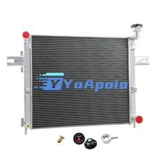 4 Row Aluminum Radiator 1999-2005 Jeep Grand Cherokee 4.7L V8