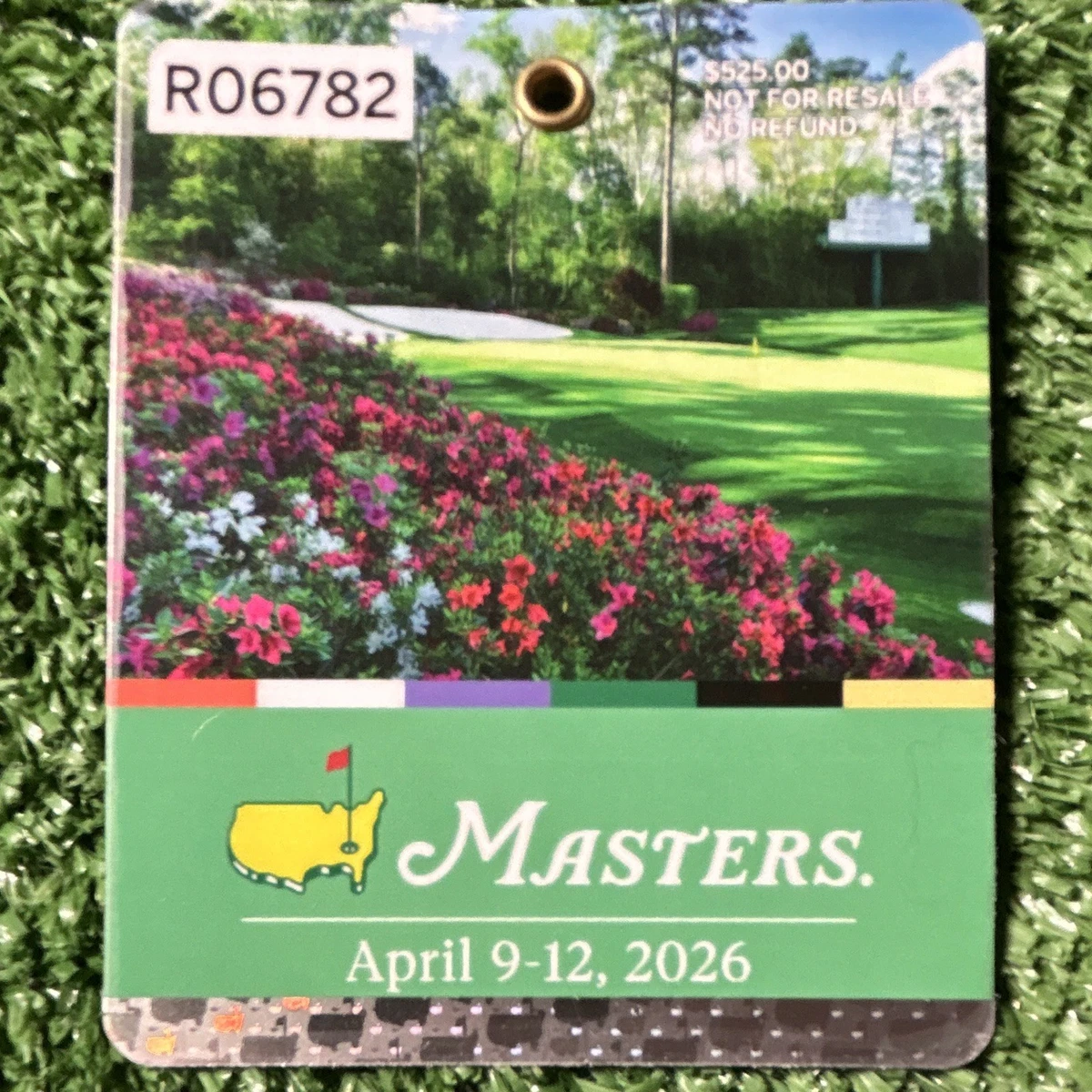 Augusta Golf Tickets for sale - eBay
