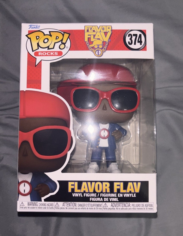 Funko Pop! Rocks Flavor Flav #374 Vinyl Figure Standard Size 2023 MIB