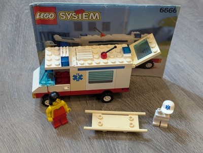 LEGO System 6666 Ambulance + Anleitung