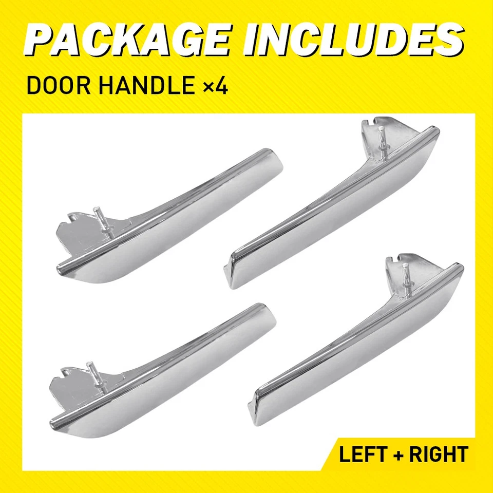 4x Manija interior interior interior de la puerta para 2007 08 09-14 GMC Yukon Chevy Tahoe EAH Foto 4 de 4