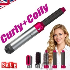 5IN1,Electric Hair Dryer Blow Curler Set Detachable styler Hot Air Brush Salon