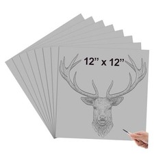 Pcs Linoleum Block for Printmaking Rubber Carving Block 12 x 12 Inch 2 Gray