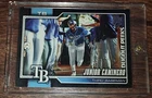 2026 Topps Celebration - JUNIOR CAMINERO - Dugout Peeks BLACK BORDER - SSP #9/10