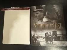 Schindler's List (25th Anniversary STEELBOOK) (4K Ultra HD + Bluray, 1993)