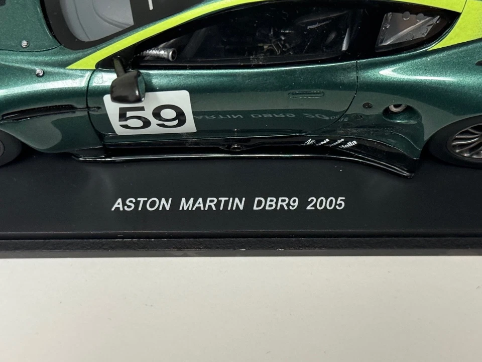 1/24 Sparkk Aston Matin DB9R car #59  2005 Presentation  S2400. ABG - Image 3 of 4