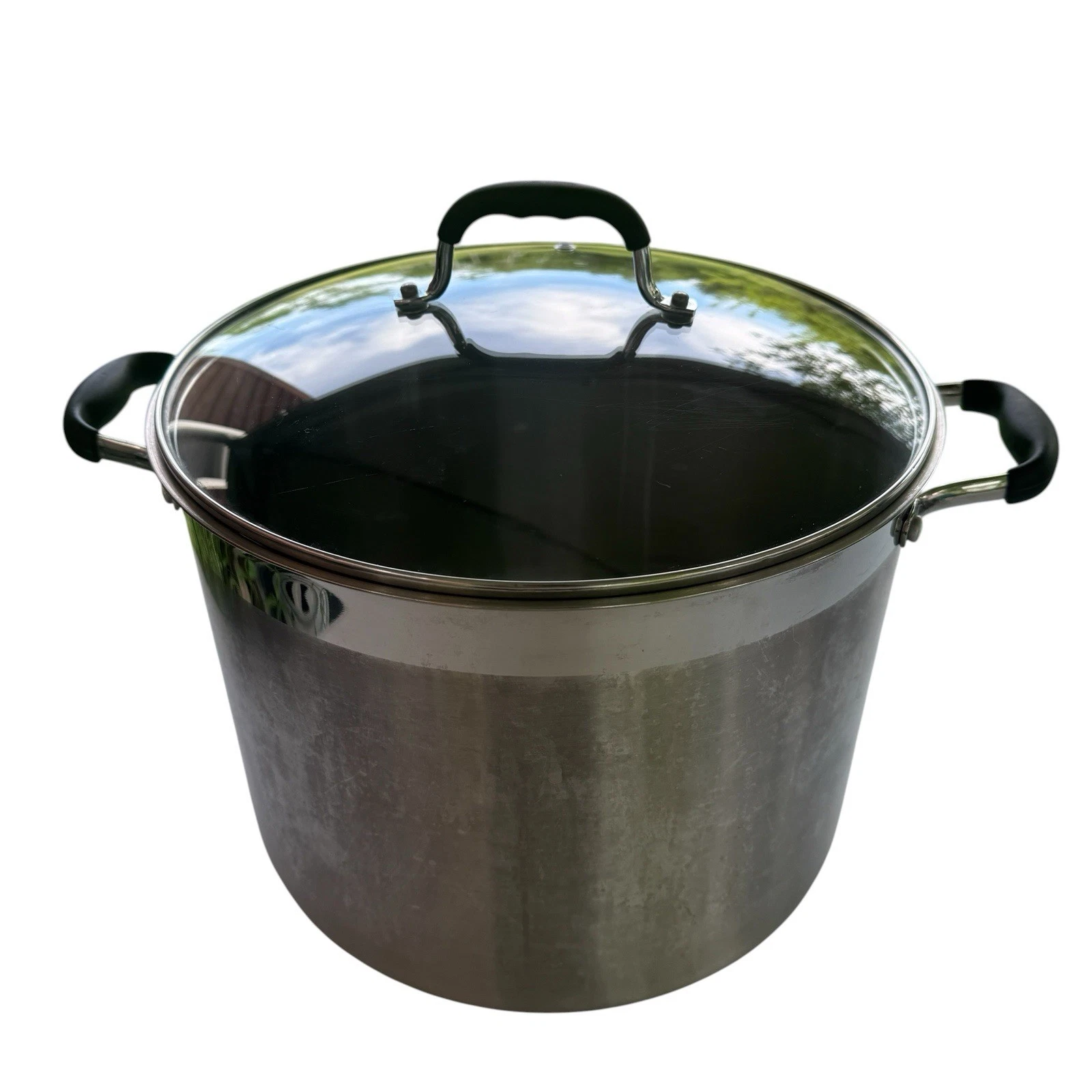 Masterclass Healthy Options Stainless Steel Big Stockpot 16.3 qt 12”