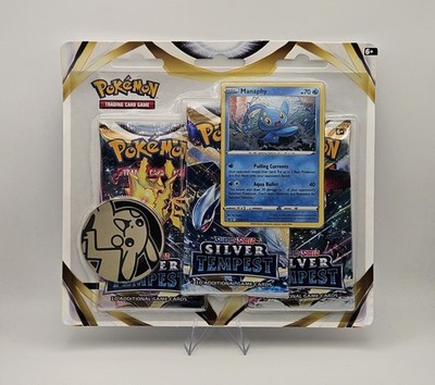 Pokemon Schwert Schild Silver Tempest 3er Blister Booster Manaphy Neu OVP