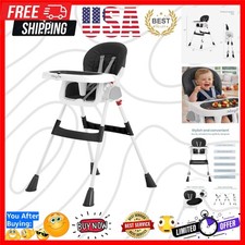 TableTalk 2-in-1 High Chair for Baby Toddler Convertible High Chair to Ju...