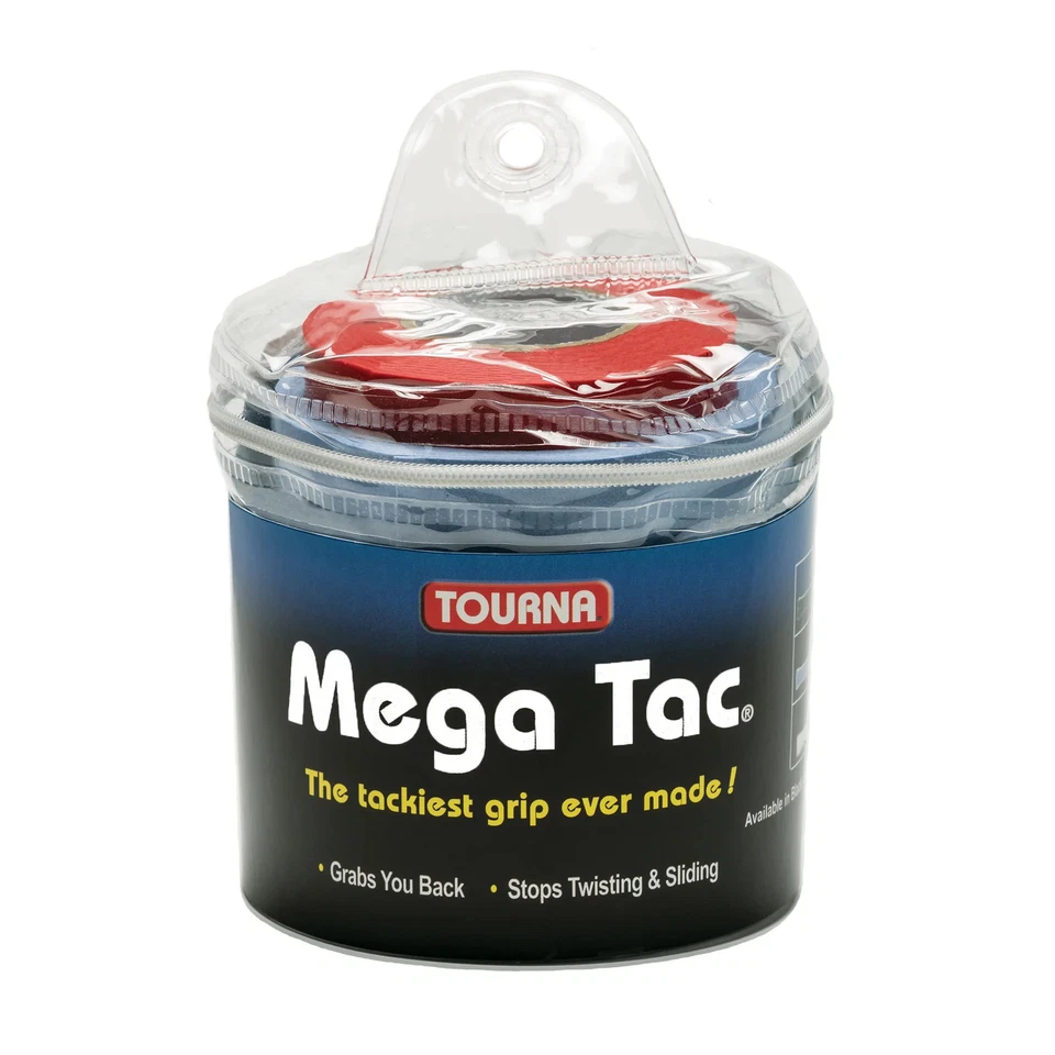 Tourna Mega Tac 30er Pack Tennisovergrip blau - Bild 1 von 1