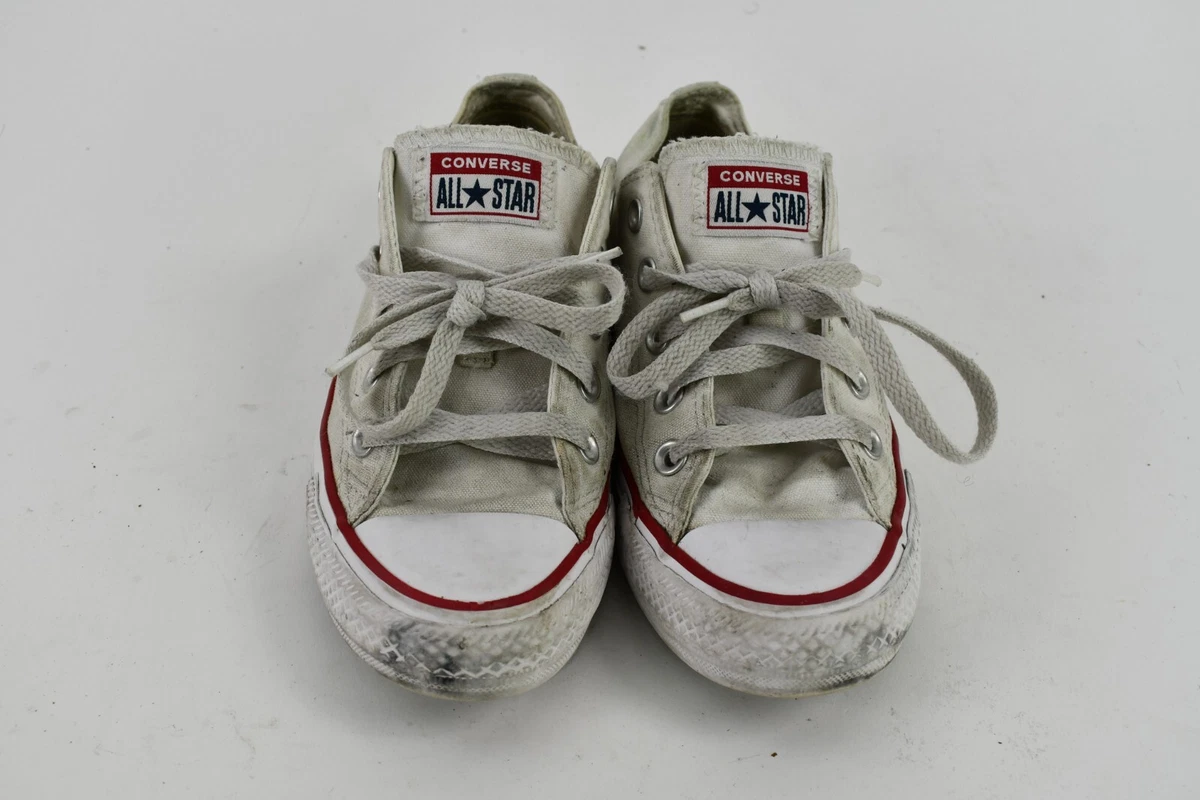Size 4 cheap white converse