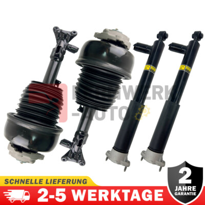 4X STOSSDÄMPFER VORNE HINTEN FAHRWERK SATZ FÜR MERCEDES BENZ E-KLASSE W212 E350