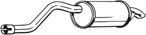 Bosal 200-081 EndschalldÄMpfer FÜR Renault-image