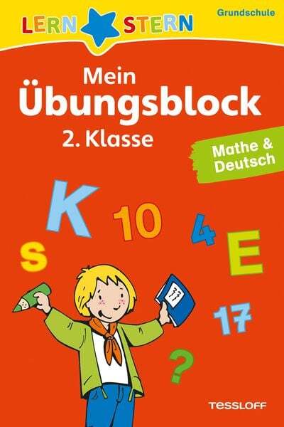 Thumbnail - Mein Übungsblock 2. Klasse. Mathe & Deutsch