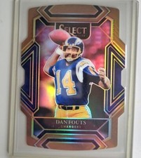 DAN FOUTS 2021 PANINI SELECT #242 DIE-CUT BRONZE PRIZM PARLLEL #/199 BC5008