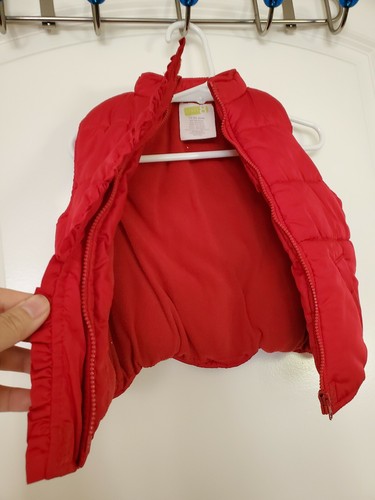 Crazy 8 Red Vest Sleeveless Jacket 12-24 Months EUC - Picture 4 of 4