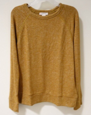 NWT J.Crew Crewcuts Chestnut Brown Crewneck Sweater Girl's Size S / 6-7