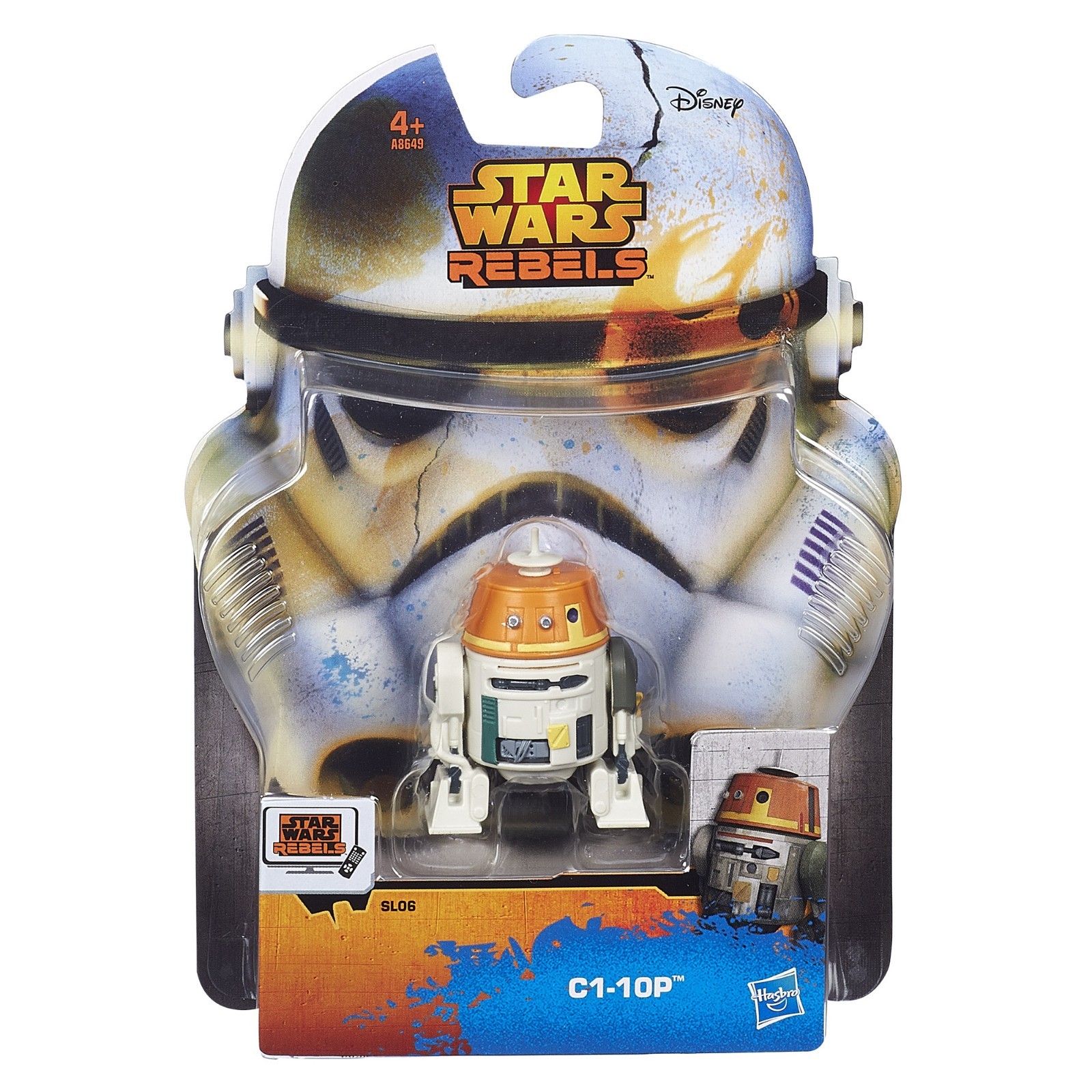 Star Wars Rebels Saga Legends C1-10P CHOPPER DROID Figure by Hasbro (SL06/A8649)