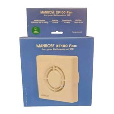 MANROSE - XF100SB Fan For Your Bathroom Or WC - Fixings Included ?????????? ??