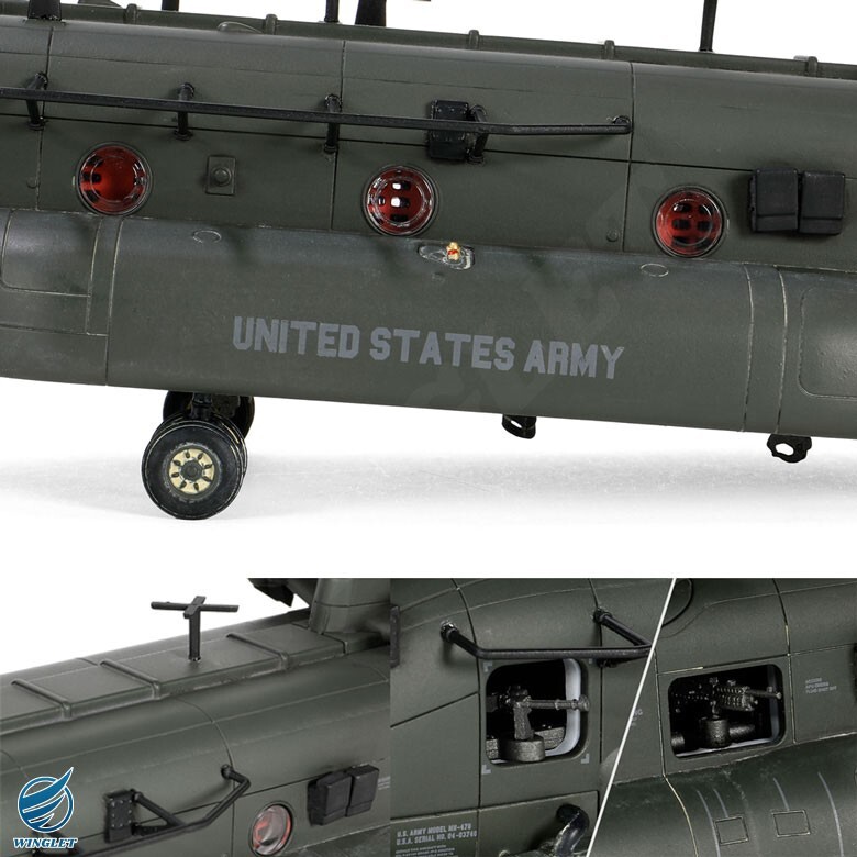 激レア　1/72 U.S. ARMY CHINOOK MH-47G MH-47G Chinook 1:72 Diecast Model - Forces of Valor FV