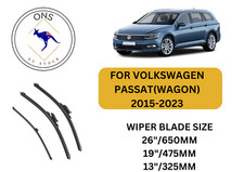 WIPER BLADES FOR VOLKSWAGEN PASSAT (WAGON) 2015-2023