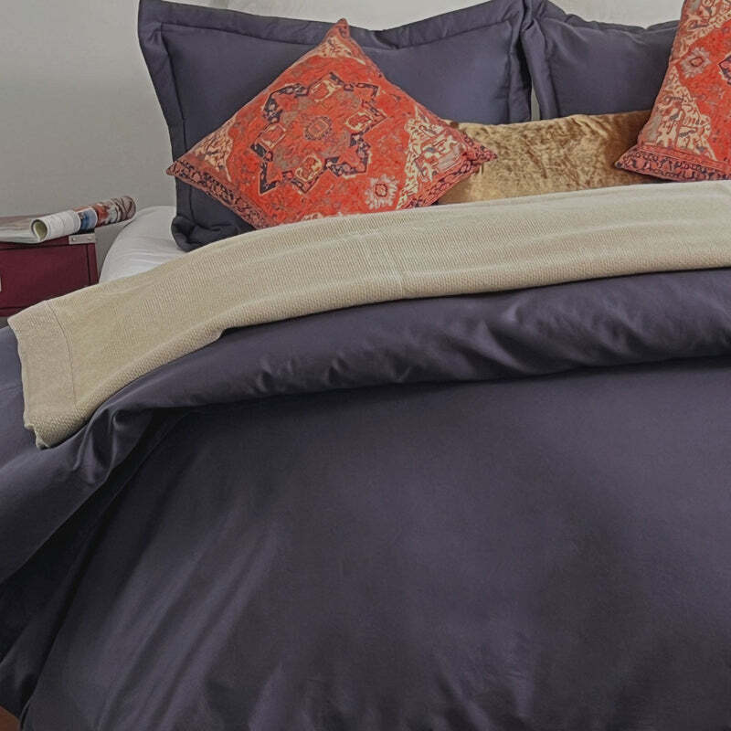 Graphite Gray Easy-Change® Duvet Cover