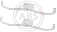 A.B.S. 1639Q ZubehöRsatz, Scheibenbremsbelag Vorne FüR Audi Ford Opel Renault