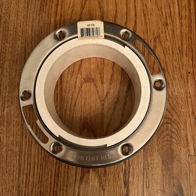 Set Of 2 Sioux Chief 4x4 HUB  SS PVC CLST FLANGE - 886-4PM