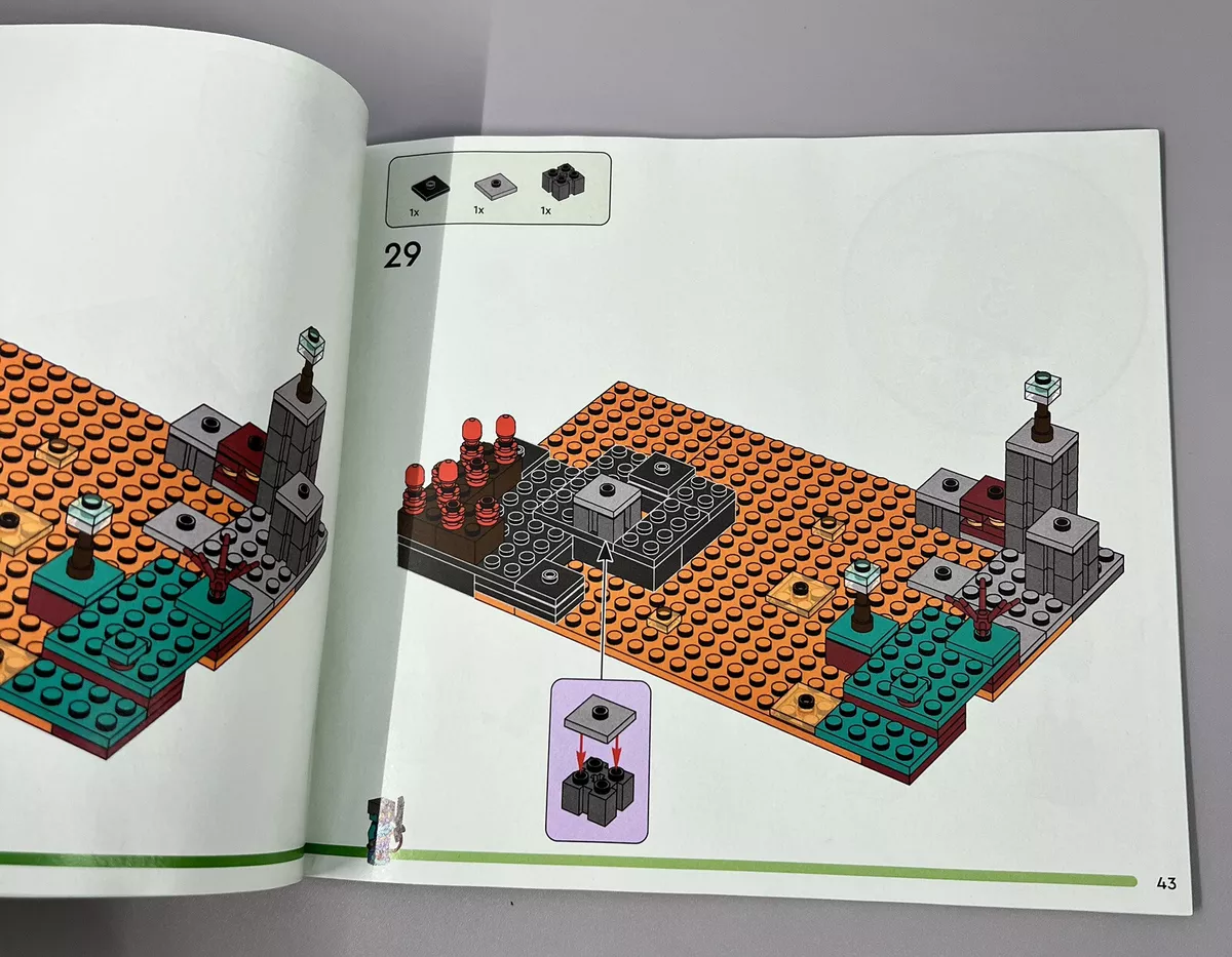 Lego 21185 Minecraft - O Portal Do Nether