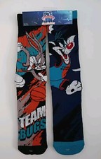TAGS x2 Space Jam A New Legacy Bugs Bunny/Sylvester Team Bugs Socks Sz.6-12