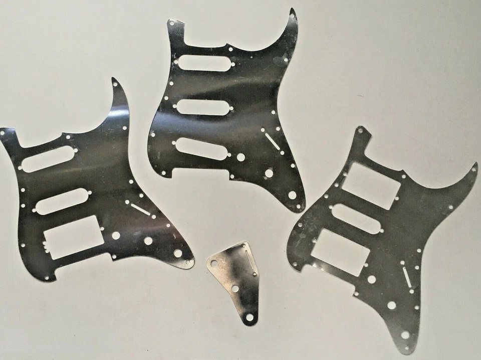 Stratocaster Aluminium Bodenabschirmplatte Schlagbrett/Vintage Gr. SSS HSS HSH