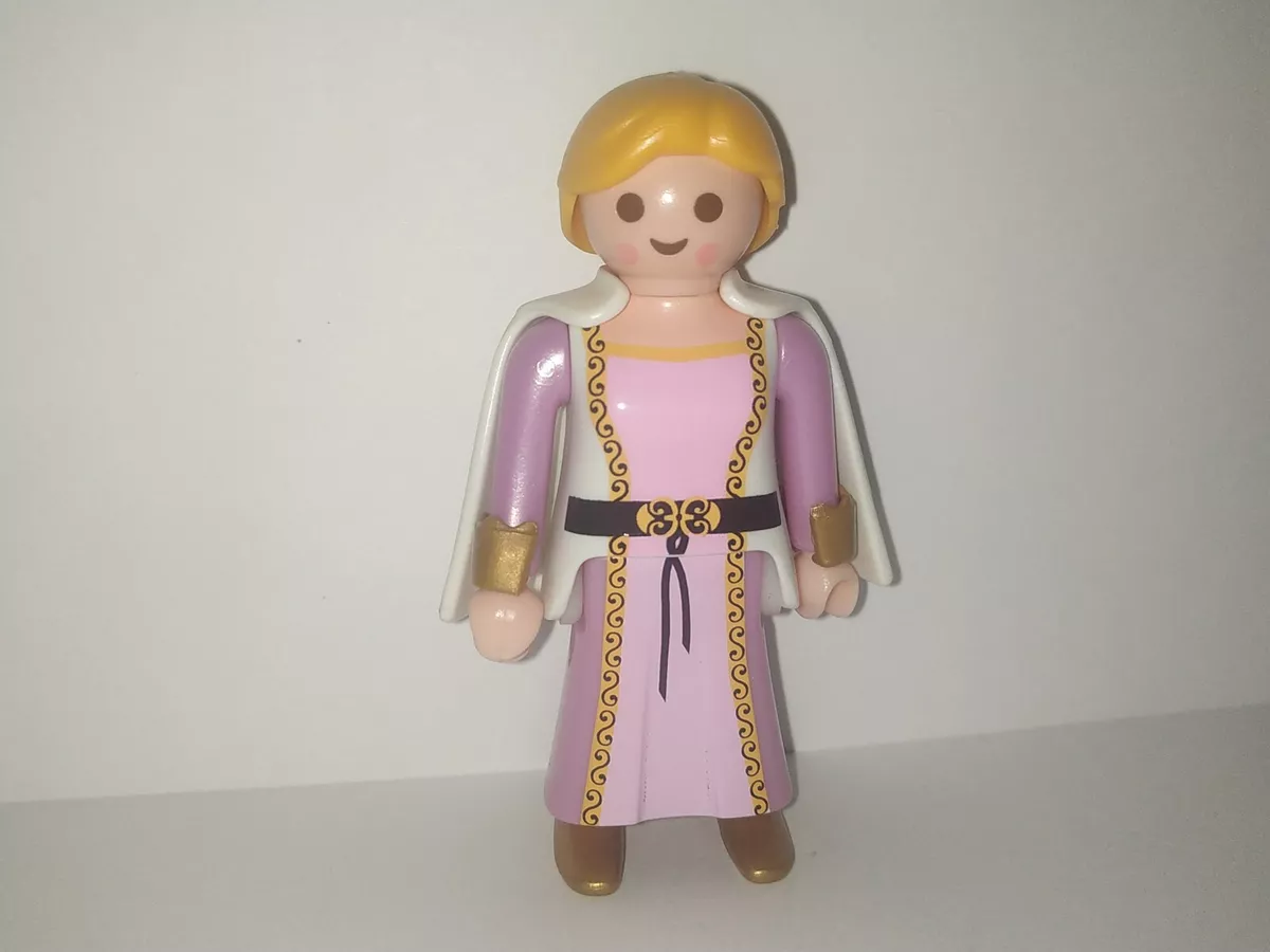 PLAYMOBIL Lote Medieval Dama Princesa Madrina Noble de la Corte del Castillo