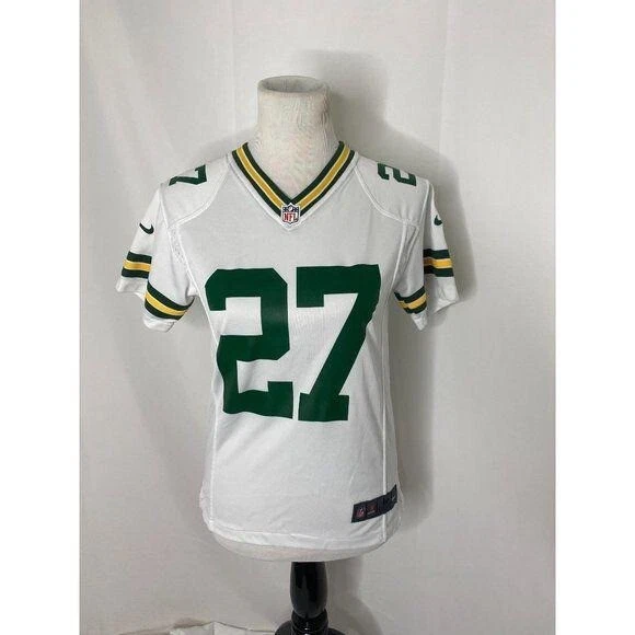 Eddie lacy white clearance jersey