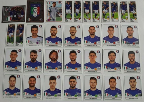 EURO 2016 ITALIA Italy CALCIATORI PANINI Europa Europei *** SCEGLI FIGURINA ***