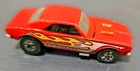 Vintage 1982 Hong Kong Mattel Hot Wheels Red Flames Blackwall 67 Camaro Car