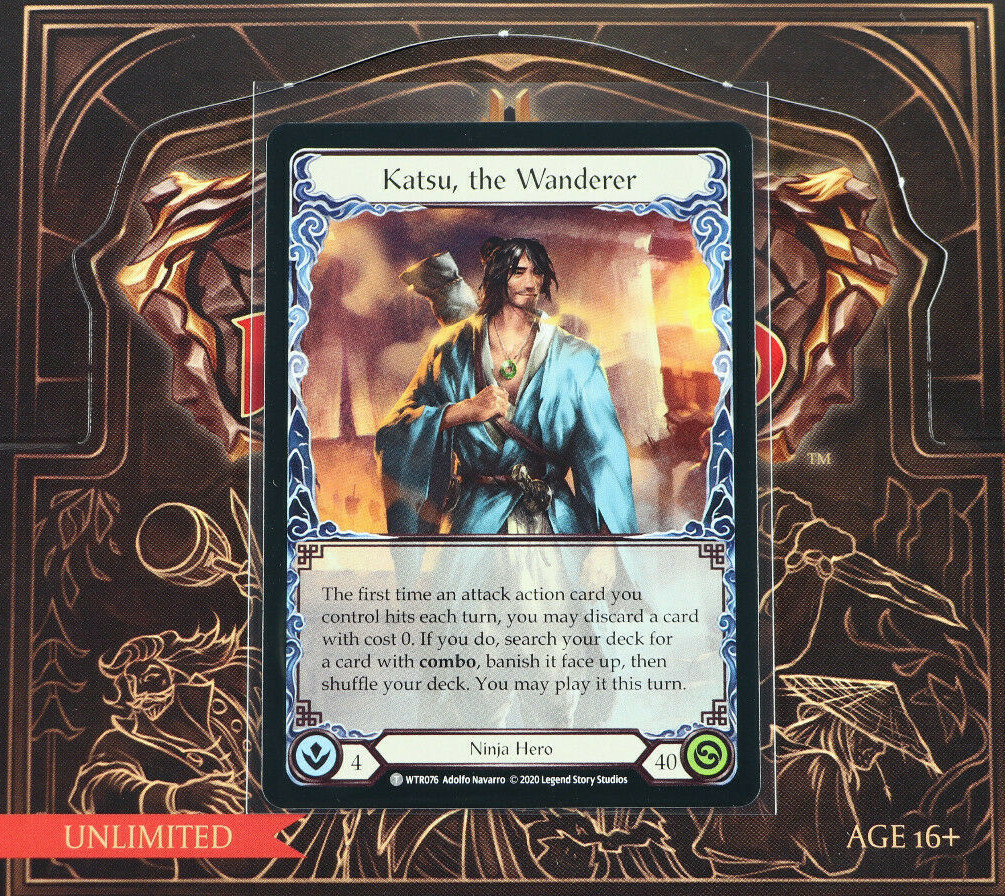 Flesh And Blood Double Sided Katsu, the Wanderer WTR076 Katsu