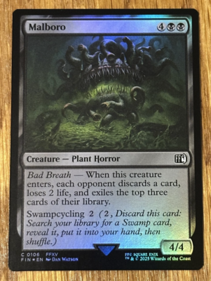 MTG Final Fantasy, Malboro - Foil | eBay