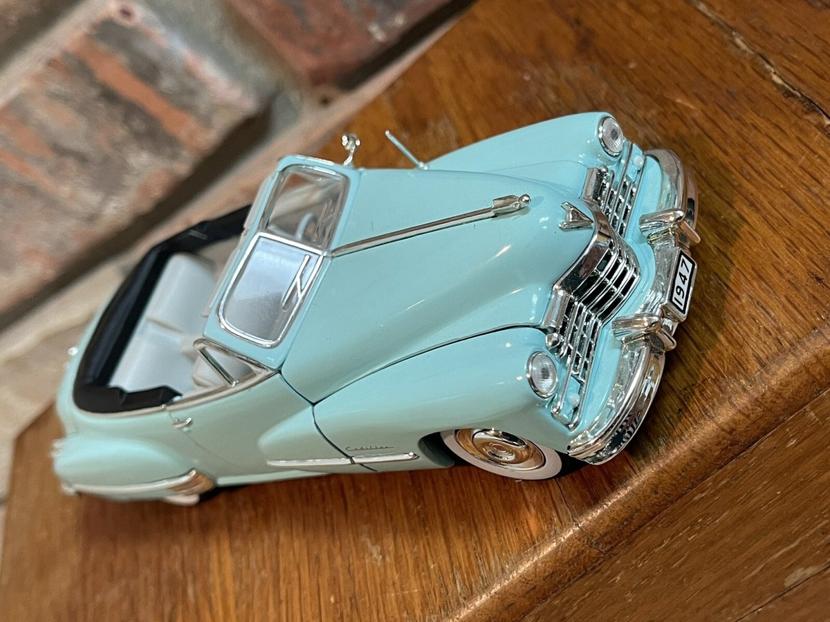 1947 Cadillac Baby Blue Soft Top Sedan Series 62 Signature 1