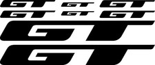 GT Large Bicycle Stickers/Decal Set MTB/ROAD Various Colors 