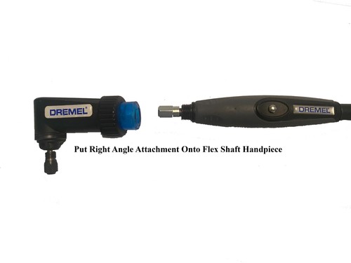 Dremel® Accessory: Adapter for the Right Angle Attachment on Dremel® Flex Shaft - Picture 13 of 17
