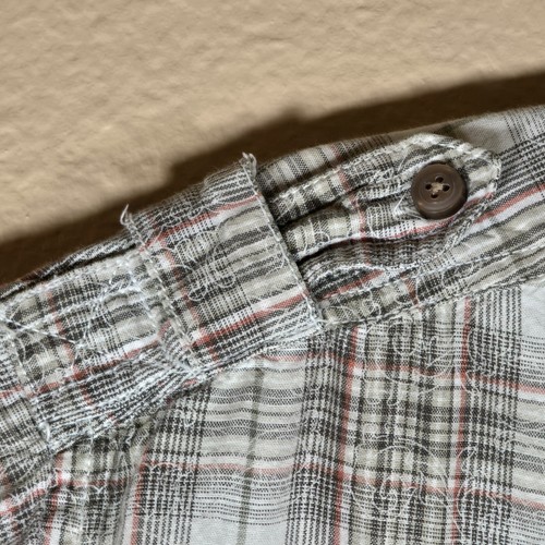 J Ferrar Men's Shirt XL TALL Plaid Short Sleeve Button Front w/ 2 Pockets - Picture 11 of 15
