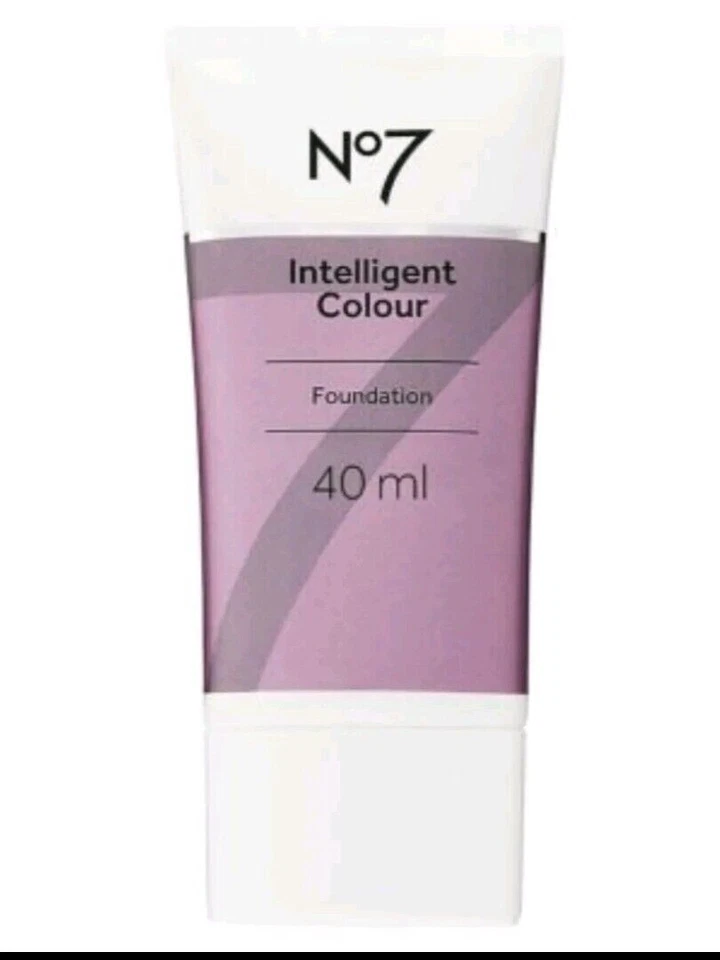 No7 Intelligent Colour Foundation Shade fair 40ml Brand New sealed (372)