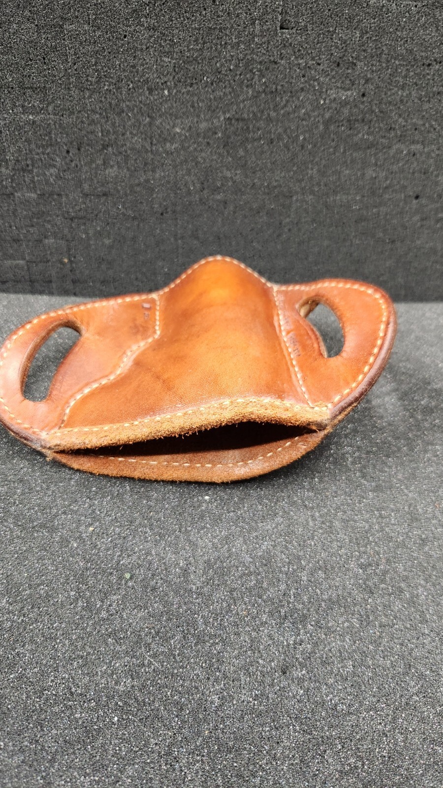 El Paso Saddlery Co. Makers Belt holster L 1/2 Tan in color eBay