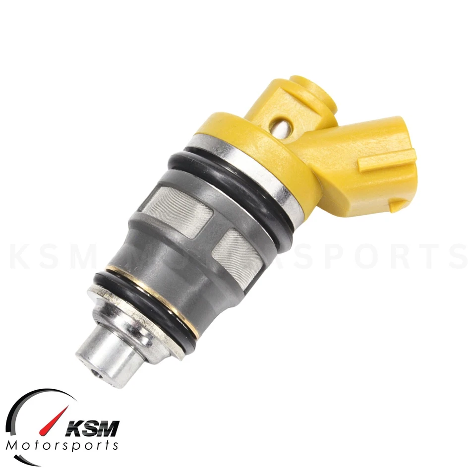 6 x INYECTORES DE COMBUSTIBLE DENSO 650cc aptos para TOYOTA SUPRA JZA80 2JZGT 2JZ ALIMENTACIÓN LATERAL Foto 4 de 4