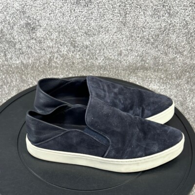 Vince Shoes Womens Size 7 M Fenton Casual Sneaker Blue Leather Slip On