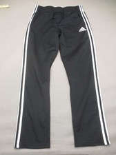 ADIDAS Size 14/16 Girls Mid Rise Stretch Waist Pull On Pocket Track Pants 680