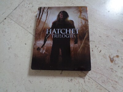 HATCHET TRILOGY *rare* Blu-Ray 3Disc STEEL EDITION FuturePak