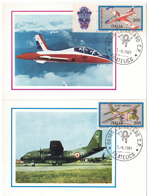 1981 CS annullo 1.6 '' 4 Maximum - Costruzioni Aeronautiche Italiane 1a emiss ''